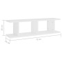 Wandregale 2 Stück Sperrholz weiß 75x18x20 cm von , Regale und Regale - Ref: Foro24-807187, Preis: 35,11 €, Rabatt: %