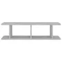 Wandregal 2 Stück Sperrholz grau Betonoptik 75x18x20 cm von , Regale und Regale - Ref: Foro24-807191, Preis: 29,02 €, Rabatt: %