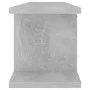 Wandregal 2 Stück Sperrholz grau Betonoptik 75x18x20 cm von , Regale und Regale - Ref: Foro24-807191, Preis: 29,02 €, Rabatt: %