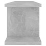 Wandregal 2 Stück Sperrholz grau Betonoptik 75x18x20 cm von , Regale und Regale - Ref: Foro24-807191, Preis: 28,18 €, Rabatt: %