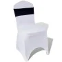 Elastic decorative bow for chairs with buckle 25 pieces Black by , Covers - Ref: Foro24-130346, Price: 23,78 €, Discount: %