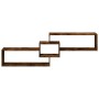Armario de pared madera ingeniería roble ahumado 158x18x53 cm de , Estantes y estanterías - Ref: Foro24-854818, Precio: 36,60...