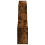 Smoked oak engineered wood wall cabinet 158x18x53 cm by , Shelves and shelves - Ref: Foro24-854818, Price: 35,55 €, Discount: %