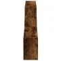 Smoked oak engineered wood wall cabinet 158x18x53 cm by , Shelves and shelves - Ref: Foro24-854818, Price: 35,05 €, Discount: %