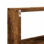 Smoked oak engineered wood wall cabinet 158x18x53 cm by , Shelves and shelves - Ref: Foro24-854818, Price: 35,55 €, Discount: %