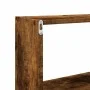 Smoked oak engineered wood wall cabinet 158x18x53 cm by , Shelves and shelves - Ref: Foro24-854818, Price: 35,05 €, Discount: %