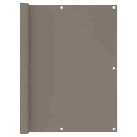 Toldo para balcón de tela oxford gris taupé 120x300 cm de vidaXL, Sombrillas - Ref: Foro24-134992, Precio: 18,43 €, Descuento: %