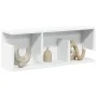 Armario de pared madera de ingeniería blanco 80x20x30 cm de , Estantes y estanterías - Ref: Foro24-854832, Precio: 29,35 €, D...