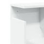 Wandschrank aus weißem Ingenieurholz 80x20x30 cm von , Regale und Regale - Ref: Foro24-854832, Preis: 29,71 €, Rabatt: %