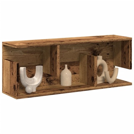 Wandregal aus Holz, Holzwerkstoff, gealtertes Holz, 80x20x30 cm. von , Regale und Regale - Ref: Foro24-854839, Preis: 36,17 €...