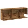 Wall-mounted furniture made of aged engineered wood, 80x20x30 cm. by , Shelves and shelves - Ref: Foro24-854839, Price: 35,63...