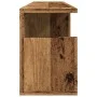 Wall-mounted furniture made of aged engineered wood, 80x20x30 cm. by , Shelves and shelves - Ref: Foro24-854839, Price: 35,63...