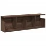 Mueble de pared madera de ingeniería marrón roble 100x20x30 cm de , Estantes y estanterías - Ref: Foro24-854847, Precio: 41,9...