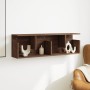 Wandregal aus braunem Eichenfurnierholz 100x20x30 cm von , Regale und Regale - Ref: Foro24-854847, Preis: 42,60 €, Rabatt: %
