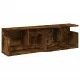 Armario de pared madera ingeniería roble ahumado 100x20x30 cm de , Estantes y estanterías - Ref: Foro24-854845, Precio: 43,95...