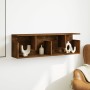 Wandschrank aus geräucherter Eichen-Ingenieurholz 100x20x30 cm. von , Regale und Regale - Ref: Foro24-854845, Preis: 44,67 €,...
