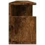 Armario de pared madera ingeniería roble ahumado 100x20x30 cm de , Estantes y estanterías - Ref: Foro24-854845, Precio: 43,95...