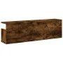 Wandschrank aus geräucherter Eichen-Ingenieurholz 100x20x30 cm. von , Regale und Regale - Ref: Foro24-854845, Preis: 43,95 €,...