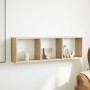 Engineered wood wall cabinet in Sonoma oak, 100x16x30 cm by , Shelves and shelves - Ref: Foro24-854870, Price: 30,04 €, Disco...