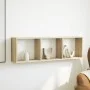 Engineered wood wall cabinet in Sonoma oak, 100x16x30 cm by , Shelves and shelves - Ref: Foro24-854870, Price: 29,56 €, Disco...