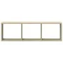 Engineered wood wall cabinet in Sonoma oak, 100x16x30 cm by , Shelves and shelves - Ref: Foro24-854870, Price: 29,56 €, Disco...