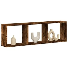 Wandschrank aus geräucherter Eichen-Ingenieurholz 100x16x30 cm. von , Regale und Regale - Ref: Foro24-854872, Preis: 30,96 €,...