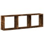 Wandschrank aus geräucherter Eichen-Ingenieurholz 100x16x30 cm. von , Regale und Regale - Ref: Foro24-854872, Preis: 31,47 €,...