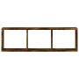Wandschrank aus geräucherter Eichen-Ingenieurholz 100x16x30 cm. von , Regale und Regale - Ref: Foro24-854872, Preis: 31,47 €,...