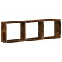 Wandschrank aus geräucherter Eichen-Ingenieurholz 100x16x30 cm. von , Regale und Regale - Ref: Foro24-854872, Preis: 31,47 €,...