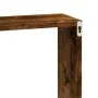 Smoked oak engineered wood wall cabinet 100x16x30 cm by , Shelves and shelves - Ref: Foro24-854872, Price: 30,96 €, Discount: %