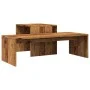 Aged engineered wood coffee tables set 100x48x40 cm by , Coffee table - Ref: Foro24-856054, Price: 59,23 €, Discount: %