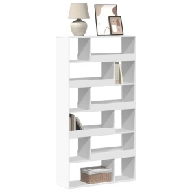 Estantería de madera de ingeniería blanca 100x33x187,5 cm de , Librerías y estanterías - Ref: Foro24-3309348, Precio: 148,38 ...