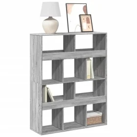 Engineered wood Sonoma gray bookshelf 100x33x125.5 cm by , Bookcases and shelves - Ref: Foro24-3309362, Price: 100,79 €, Disc...