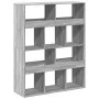 Engineered wood Sonoma gray bookshelf 100x33x125.5 cm by , Bookcases and shelves - Ref: Foro24-3309362, Price: 100,79 €, Disc...