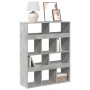 Regal aus grauem Beton-Engineered-Holz, 100x33x125,5 cm. von , Bücherregale und Regale - Ref: Foro24-3309360, Preis: 98,86 €,...