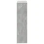 Estantería madera de ingeniería gris hormigón 100x33x125,5 cm de , Librerías y estanterías - Ref: Foro24-3309360, Precio: 97,...