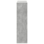 Regal aus grauem Beton-Engineered-Holz, 100x33x125,5 cm. von , Bücherregale und Regale - Ref: Foro24-3309360, Preis: 98,86 €,...