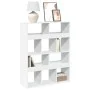 Engineered wood white shelf 100x33x125.5 cm by , Bookcases and shelves - Ref: Foro24-3309357, Price: 98,35 €, Discount: %