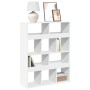 Weißes Regal aus Ingenieurholz 100x33x125,5 cm von , Bücherregale und Regale - Ref: Foro24-3309357, Preis: 98,82 €, Rabatt: %