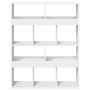 Weißes Regal aus Ingenieurholz 100x33x125,5 cm von , Bücherregale und Regale - Ref: Foro24-3309357, Preis: 98,82 €, Rabatt: %