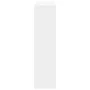 Engineered wood white shelf 100x33x125.5 cm by , Bookcases and shelves - Ref: Foro24-3309357, Price: 98,35 €, Discount: %