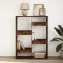 Engineered wood smoked oak bookshelf 100x33x135 cm by , Bookcases and shelves - Ref: Foro24-3309388, Price: 91,26 €, Discount: %