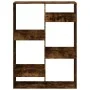 Engineered wood smoked oak bookshelf 100x33x135 cm by , Bookcases and shelves - Ref: Foro24-3309388, Price: 91,26 €, Discount: %