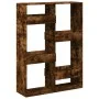 Engineered wood smoked oak bookshelf 100x33x135 cm by , Bookcases and shelves - Ref: Foro24-3309388, Price: 91,26 €, Discount: %