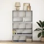 Estantería de madera ingeniería gris hormigón 100x33x156,5 cm de , Librerías y estanterías - Ref: Foro24-3309369, Precio: 112...
