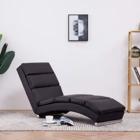 Braunes Kunstleder-Sofa von , Tagesbetten - Ref: Foro24-281291, Preis: 213,13 €, Rabatt: %