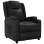 Sillón reclinable de cuero sintético negro de , Sillones - Ref: Foro24-348413, Precio: 227,06 €, Descuento: %