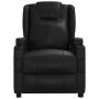 Schwarzer Kunstleder-Fernsehsessel von , Sessel - Ref: Foro24-348413, Preis: 222,88 €, Rabatt: %