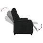 Schwarzer Kunstleder-Fernsehsessel von , Sessel - Ref: Foro24-348413, Preis: 222,88 €, Rabatt: %
