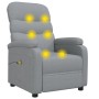 Massage-Sessel aus hellem grauem Stoff von , Elektrische Massagesessel - Ref: Foro24-348299, Preis: 196,26 €, Rabatt: %